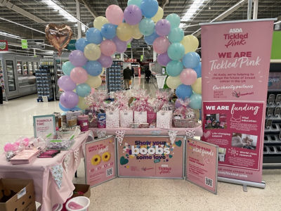 Mothers Day Tombola in aid of Tickled Pink 💕 | Asda Swindon Haydon