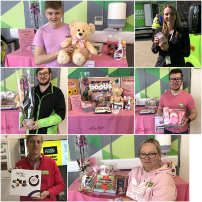 Tickled Pink fundraising | Asda Waterlooville