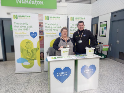 Hospitals Charity Cash Collection | Asda Nuneaton