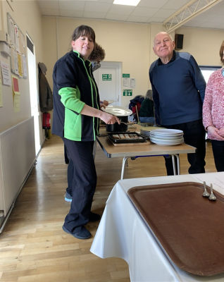 Helping out at Totton Time Bank | Asda Totton