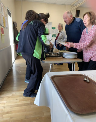 Helping out at Totton Time Bank | Asda Totton