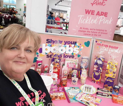 Tickled Pink fundraising in store | Asda Gosforth