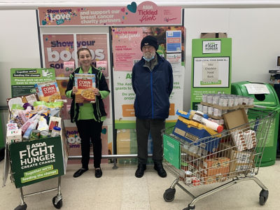 Thank you to our customers for their foodbank donations | Asda Winsford
