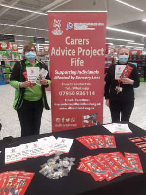 Carers Advice Project Fife ran an information/awareness day in our store in March which went well. | Asda Kirkcaldy