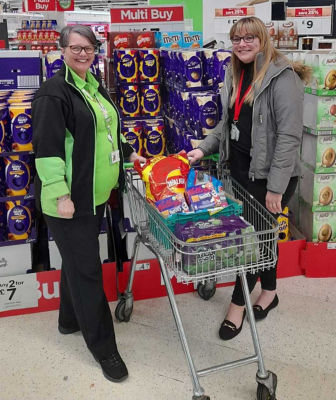 Heel and Toe charity donation | Asda Gateshead