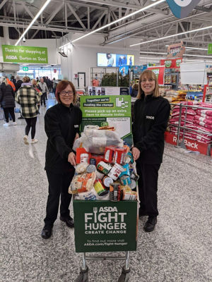 Burton YMCA foodbank donations | Asda Burton on Trent