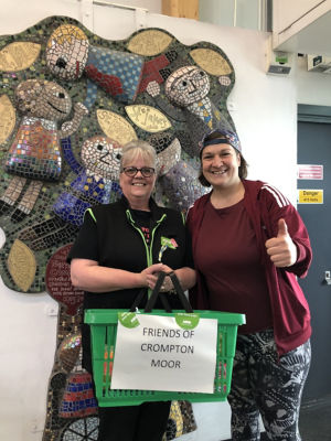 Friends of Crompton Moor donation | Asda Shaw