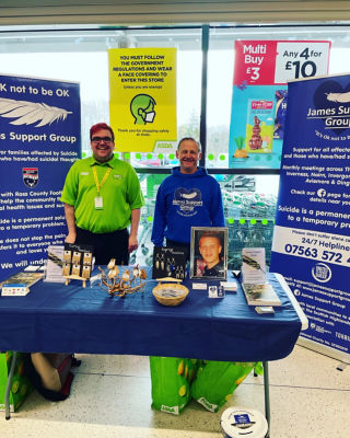 James Support Group | Asda Tain