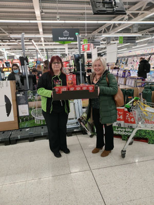 Easter egg donations made this week. | Asda Blackwood