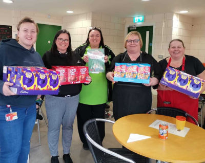 Clayton Brook residents group received a donation of Easter eggs for their community Easter egg hunt on Easter Saturday at the Clayton Brook Village Hall it starts at 11am, hope you all ha | Asda Clayton Green
