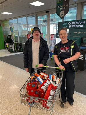 Supporting a small food bank  | Asda Horwich