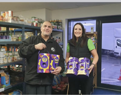 Easter Egg donation | Asda Burnden Park