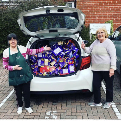 Waterlooville Foodbank Easter donations | Asda Waterlooville