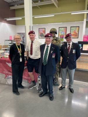 The Central Lancashire Parachute Regimental Association | Asda Chorley