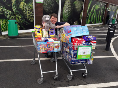 Easter Egg donations for Sheffield Children's Hospital  | Asda Chapeltown