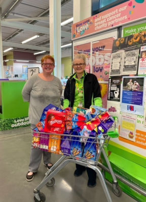 Easter Egg Donation to Chorley Help the Homeless | Asda Chorley