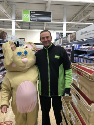 Easter Bunny visit | Asda Swanley