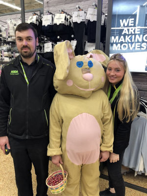 Easter Bunny visit | Asda Swanley