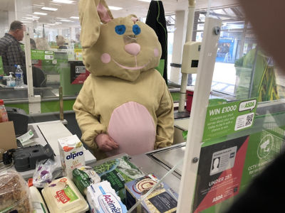 Easter Bunny visit | Asda Swanley
