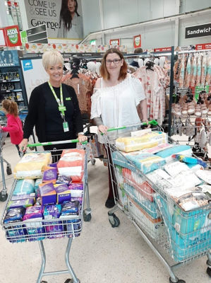 Donations for Ukrainian Refugees | Asda Bridgend