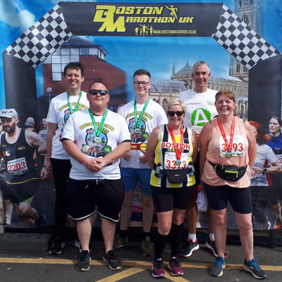 Our fab four tackle Boston Half Marathon | Asda Boston