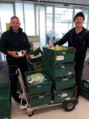 Flintshire Foodbank donations | Asda Queensferry