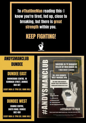 Andy’s Man Club | Asda Dundee Kirkton