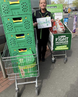 Blackburn Foodbank donations | Asda Blackburn