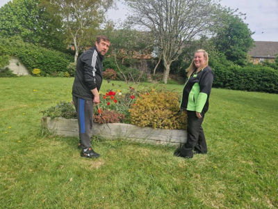 Volunteering at local gardening project | Asda Chester Greyhound Park