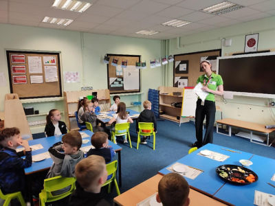 Fruit & Veg Tasting - Halsnead Primary  | Asda Huyton