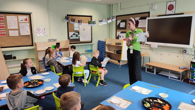 Fruit & Veg Tasting - Halsnead Primary  | Asda Huyton