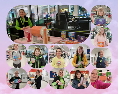 Tickled Pink tombolas  | Asda Dudley