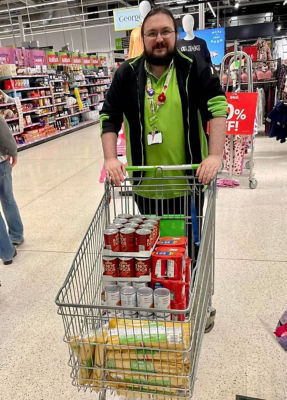 Dawdon Youth and Community Centre foodbank donation | Asda Seaham