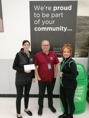 Thanks for your support | Asda Belfast Westwood