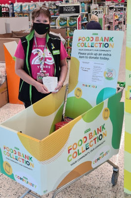 Day 1 of Foodbank Drive  | Asda Newport Isle of Wight