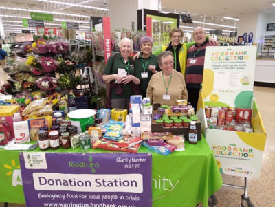 Food Drive at Asda Warrington | Asda Westbrook