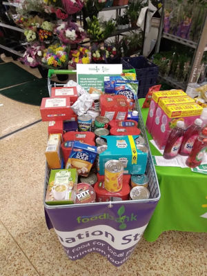 Food Drive at Asda Warrington | Asda Westbrook