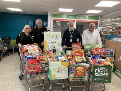 Food bank collection drive | Asda South Woodham Ferrers