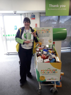 Food Drive for All Saints Church Food Bank  | Asda Golborne