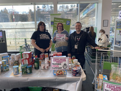Another successful food drive | Asda Telford