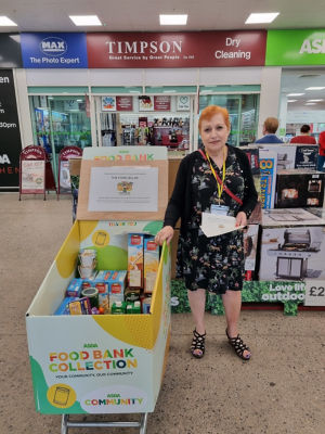 Swanscombe Food Cellar food drive | Asda Greenhithe