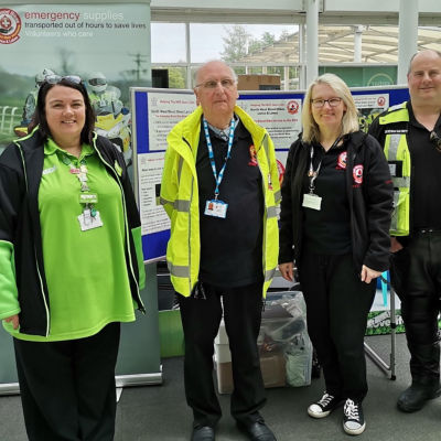 Supporting Blood Bikes | Asda Clayton Green