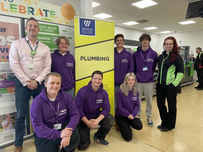 College visit | Asda Weston-super-Mare