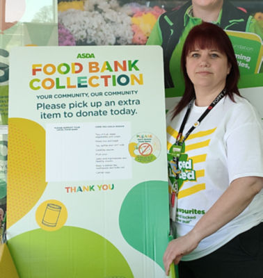 Asda Blackwood community champion Lucie Brown