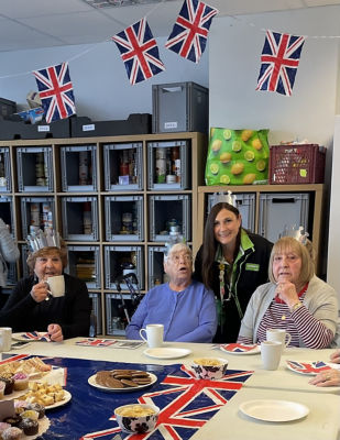 Ladies Afternoon Tea party Celebrating the Royal Platinum Jubilee  | Asda Longwell Green