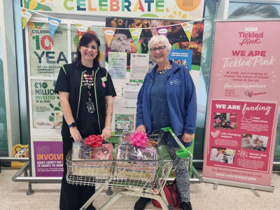 Donation to local acapella group | Asda Galashiels