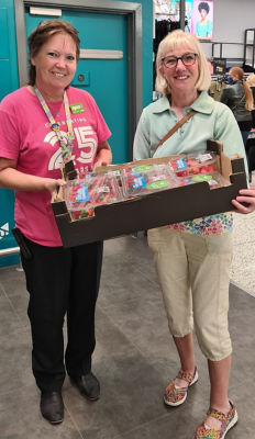 Strawberries for RNLI lunch | Asda Newport Isle of Wight