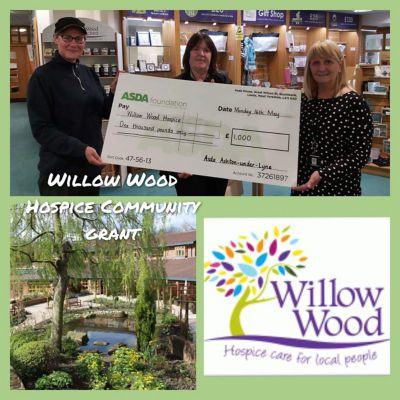Hospice receives grant from Asda Ashton | Asda Ashton