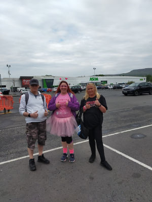 Sponsored walk for Tickled Pink | Asda Clydebank