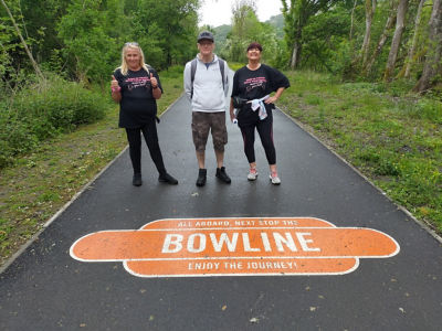 Sponsored walk for Tickled Pink | Asda Clydebank